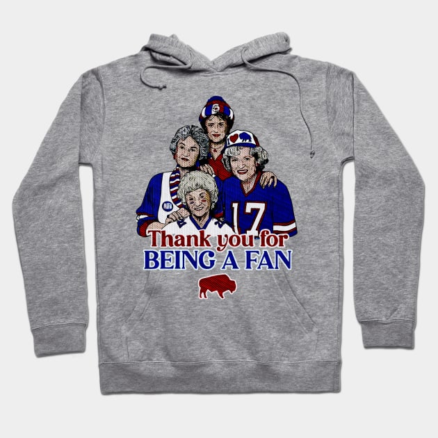 Golden Girls fan buffalo bills Hoodie by whosfabrice